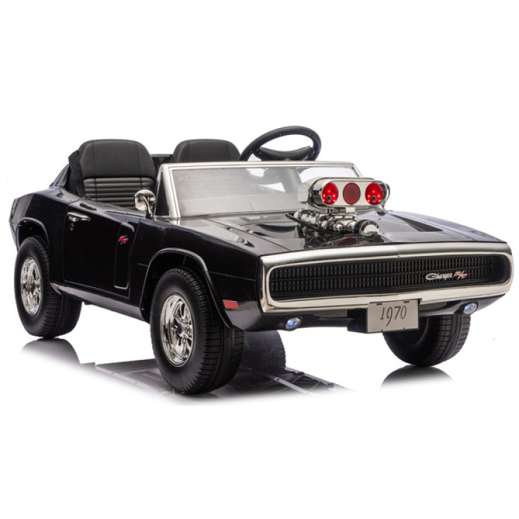 Elektrické autíčko Dodge Charger R/T DLS-K12 - čierne